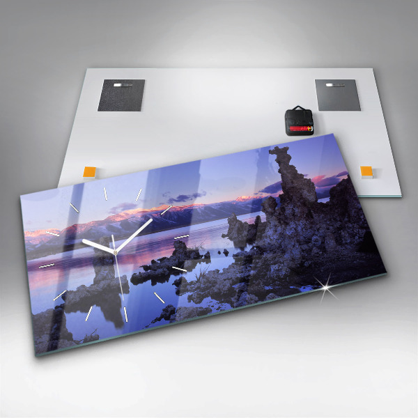 Horizontálne hodiny Kalifornské jazero