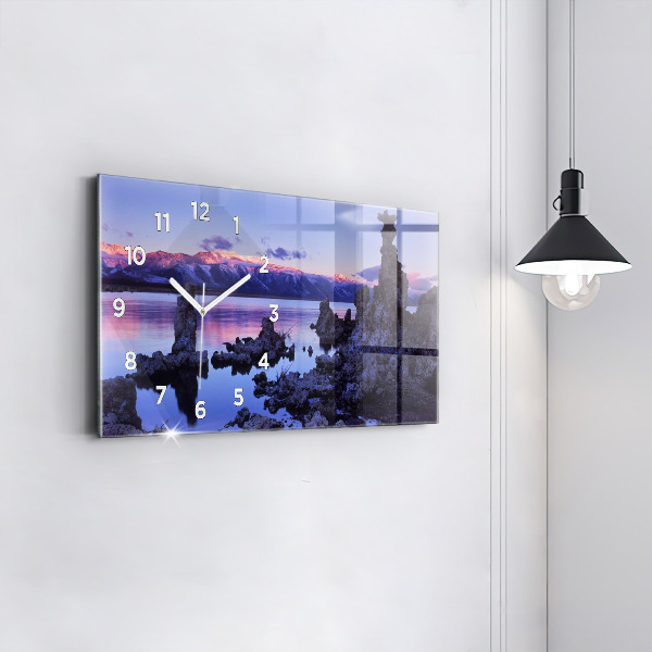 Horizontálne hodiny Kalifornské jazero