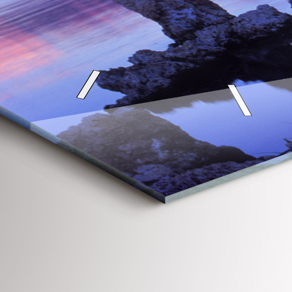 Horizontálne hodiny Kalifornské jazero