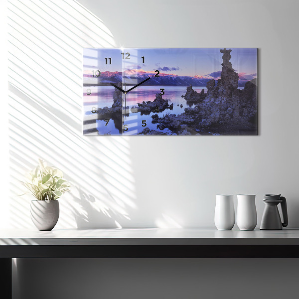 Horizontálne hodiny Kalifornské jazero