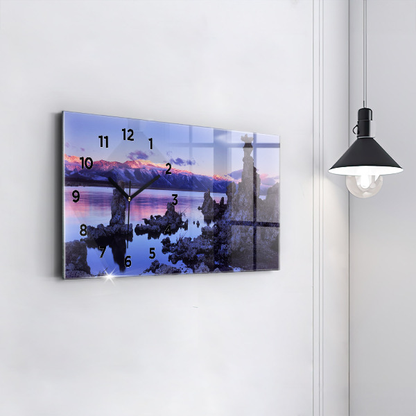 Horizontálne hodiny Kalifornské jazero