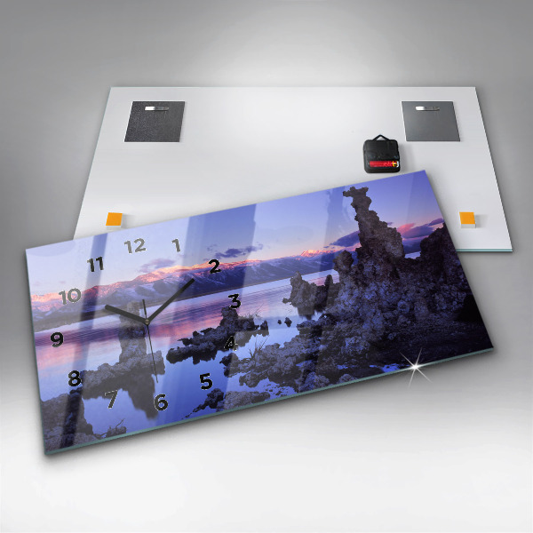 Horizontálne hodiny Kalifornské jazero