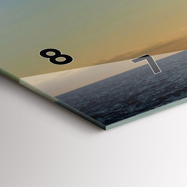 Horizontálne hodiny Španielsky tanec na mori