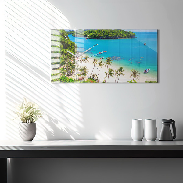 Horizontálne hodiny Thajský národný park