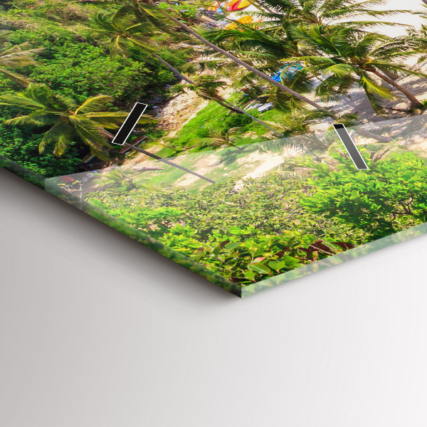 Horizontálne hodiny Thajský národný park