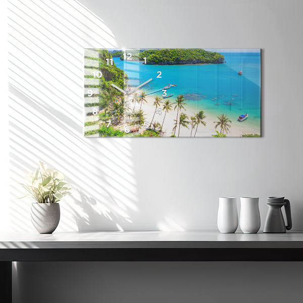 Horizontálne hodiny Thajský národný park