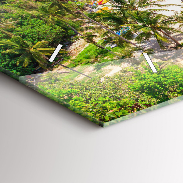 Horizontálne hodiny Thajský národný park