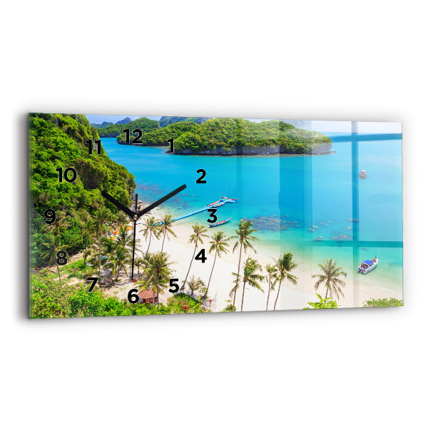 Horizontálne hodiny Thajský národný park