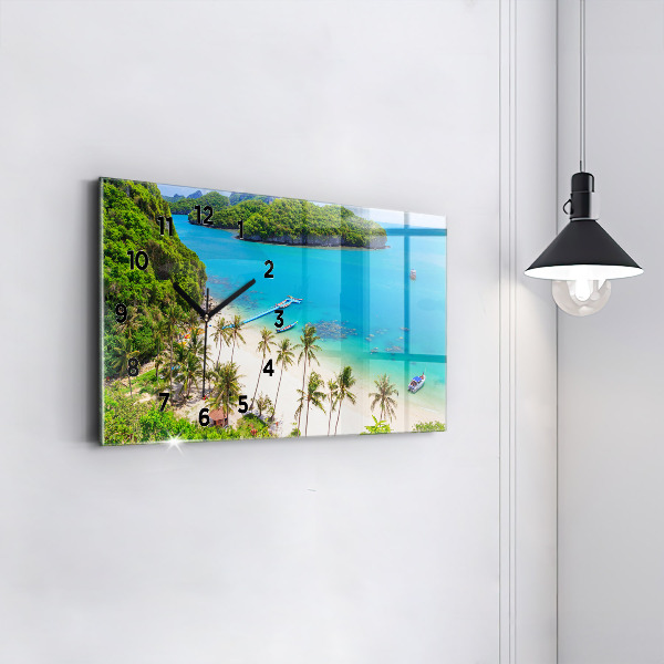 Horizontálne hodiny Thajský národný park