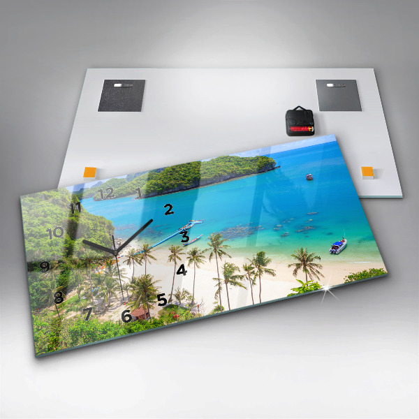 Horizontálne hodiny Thajský národný park