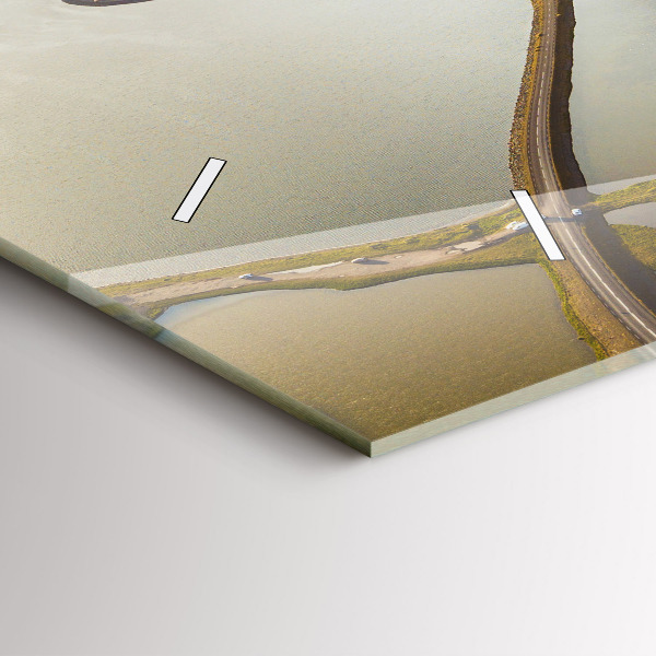 Horizontálne hodiny Cesta na Islande