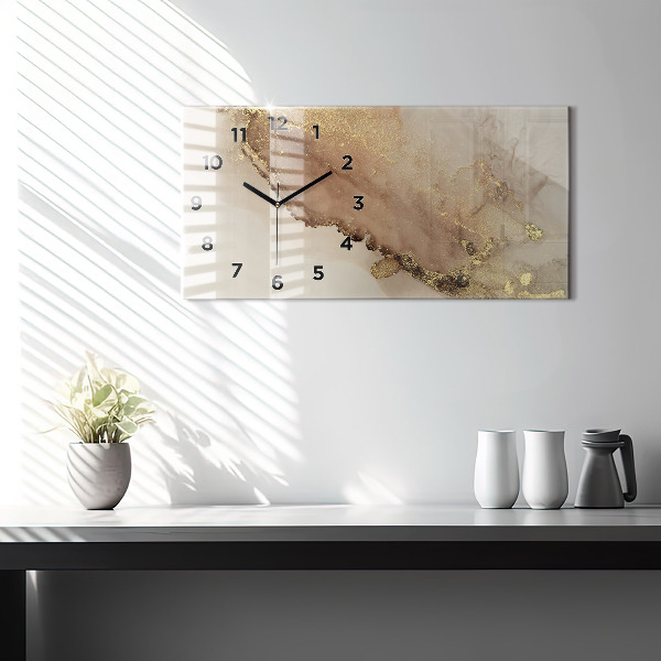 Horizontálne hodiny Moderné umenie