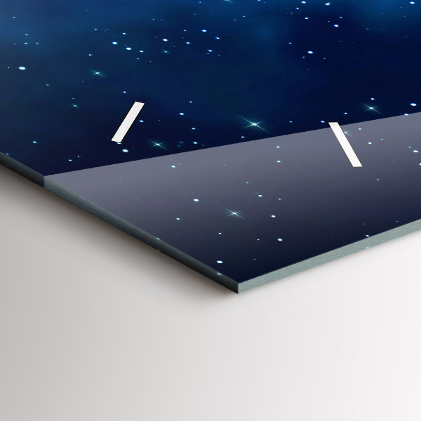 Horizontálne hodiny Hviezdy tmavej oblohy