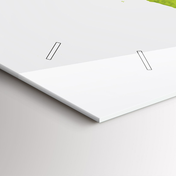 Horizontálne hodiny Akvarelová mapa sveta