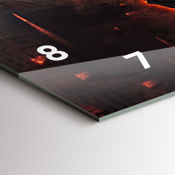 Horizontálne hodiny Mapa sveta