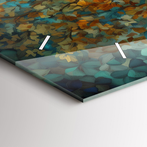 Horizontálne hodiny Mozaikový strom