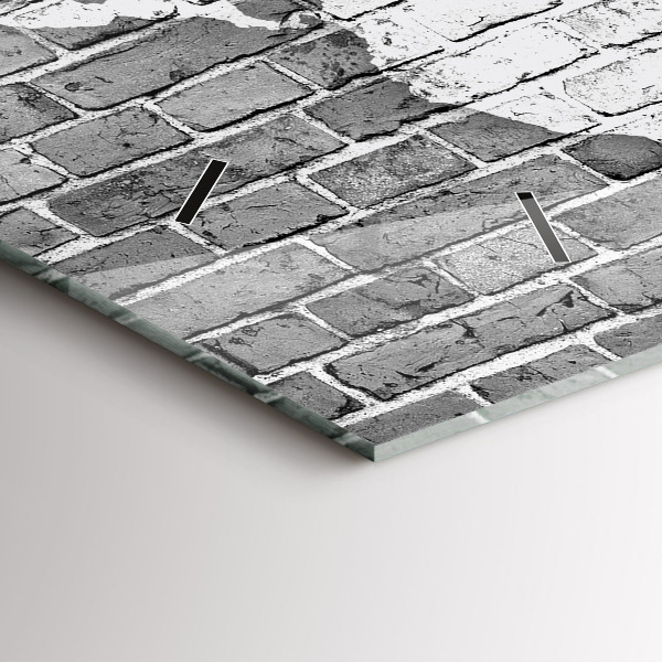 Horizontálne hodiny Mapa sveta na stene