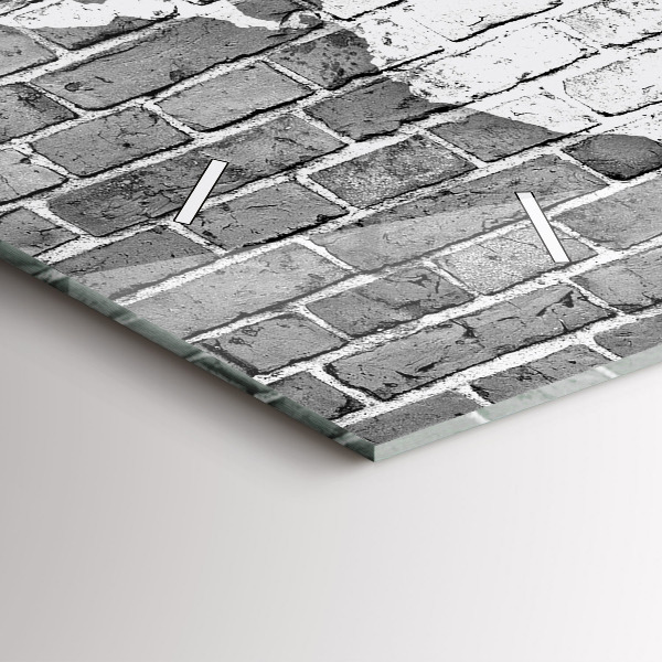 Horizontálne hodiny Mapa sveta na stene