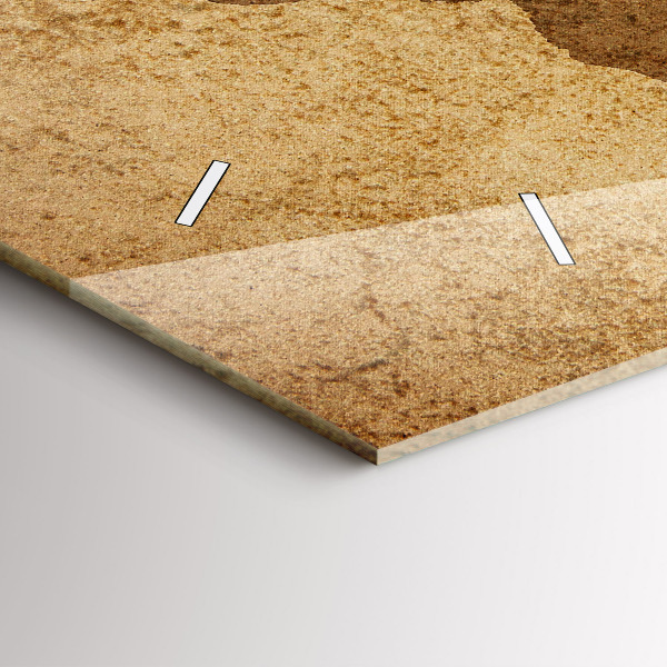 Horizontálne hodiny Vintage mapa sveta