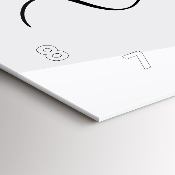 Horizontálne hodiny Nápis spomienok