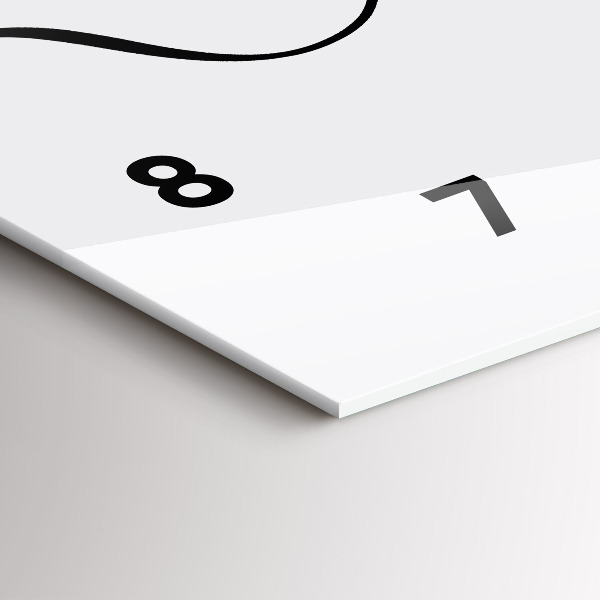 Horizontálne hodiny Dobrodružný nápis