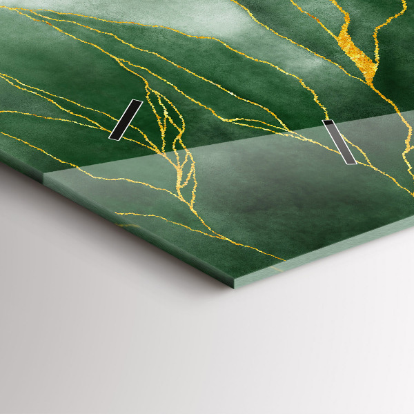 Horizontálne hodiny Listy abstrakcie