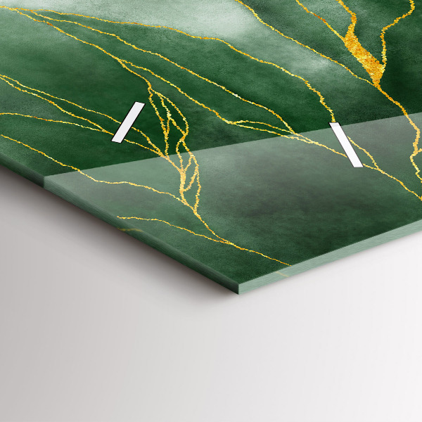 Horizontálne hodiny Listy abstrakcie