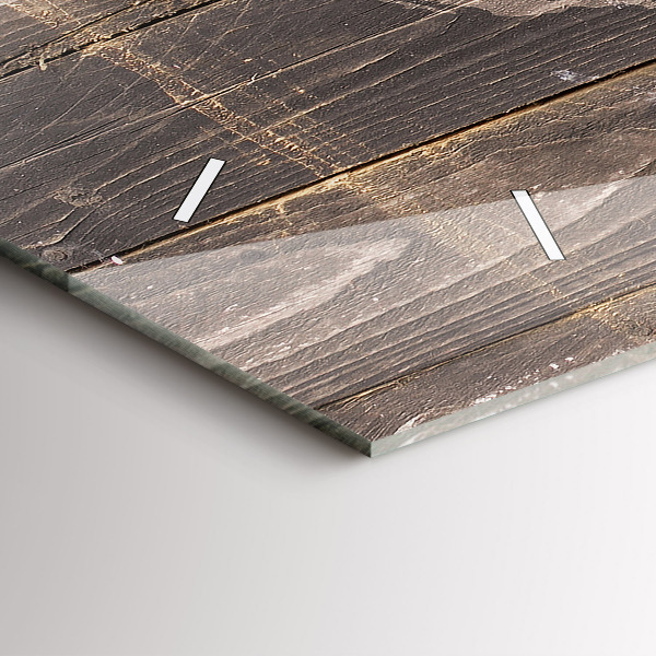 Horizontálne hodiny Mapa sveta na dreve