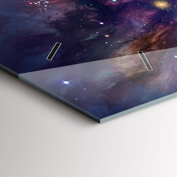 Horizontálne hodiny Svet galaxií