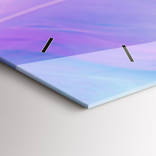 Horizontálne hodiny Farebné perie