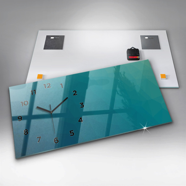 Horizontálne hodiny Námorná abstrakcia