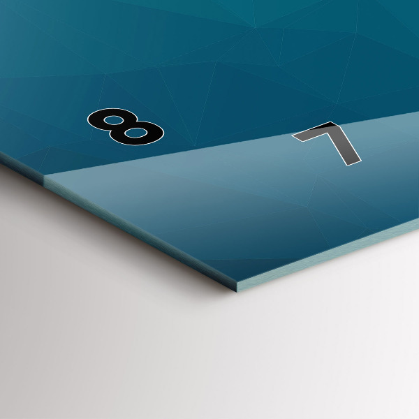 Horizontálne hodiny Námorná abstrakcia