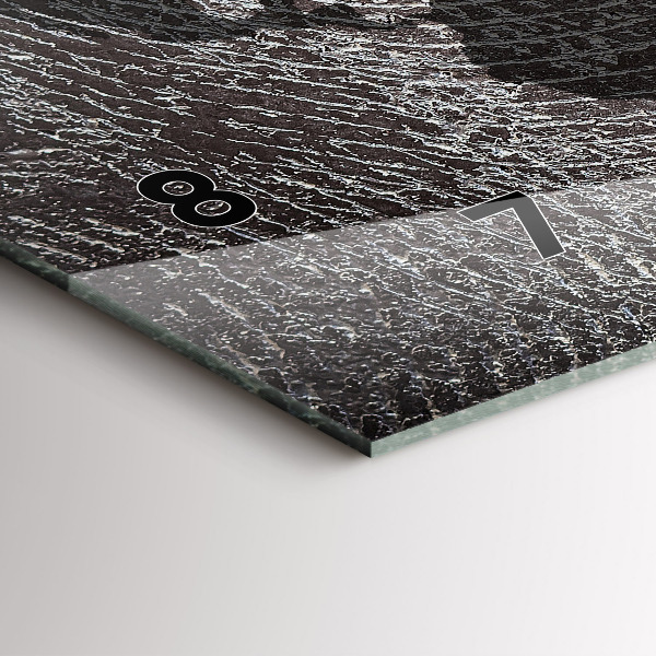 Horizontálne hodiny Konkrétna mapa sveta