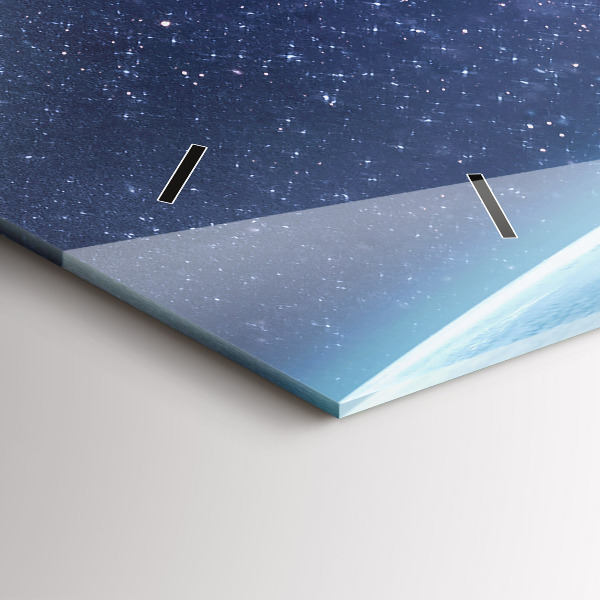 Horizontálne hodiny Astronaut