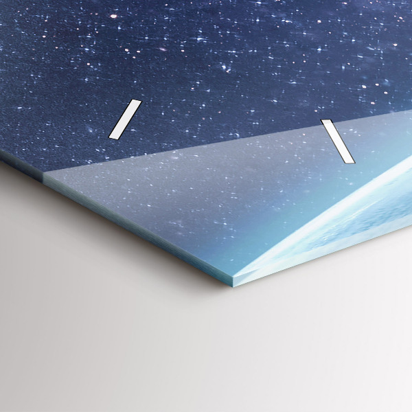 Horizontálne hodiny Astronaut