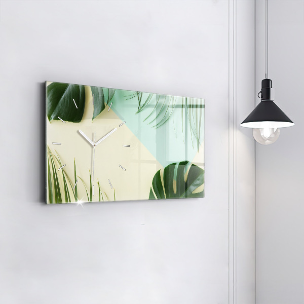 Horizontálne hodiny Monstera odchádza
