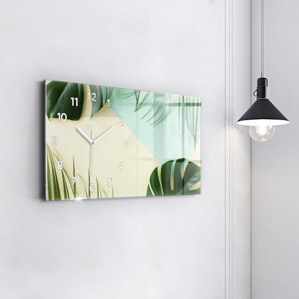 Horizontálne hodiny Monstera odchádza