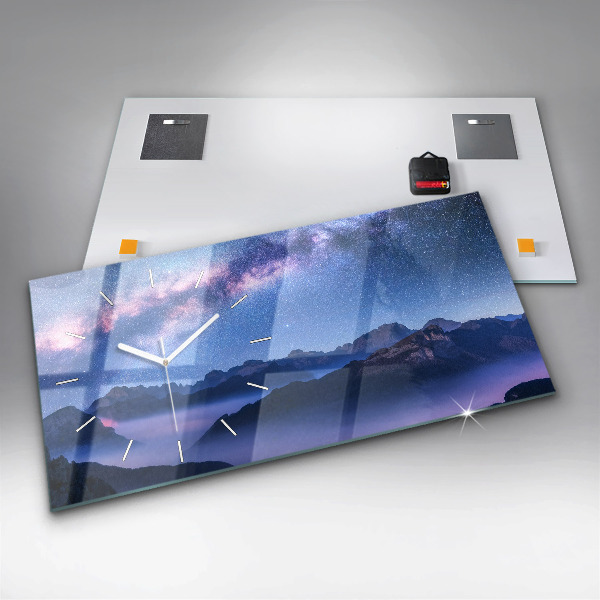 Horizontálne hodiny Mliečna dráha