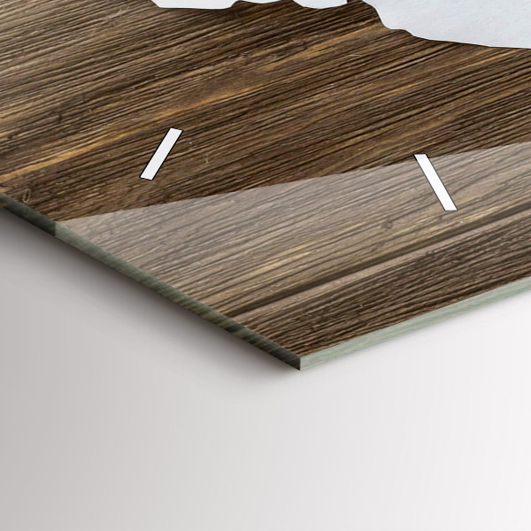 Horizontálne hodiny Mapa sveta na doskách