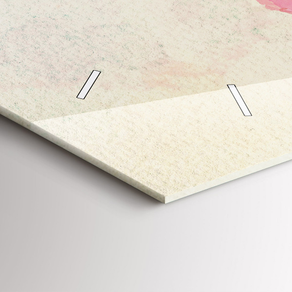 Horizontálne hodiny Akvarelová mapa sveta