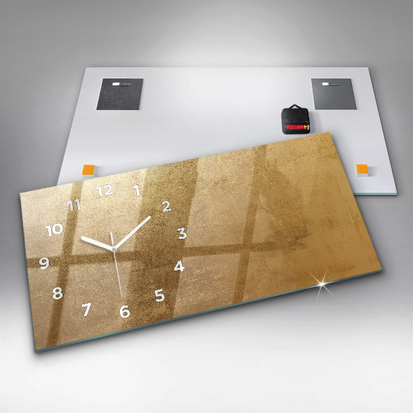 Horizontálne hodiny Dekoratívne plátno