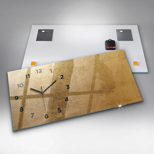 Horizontálne hodiny Dekoratívne plátno