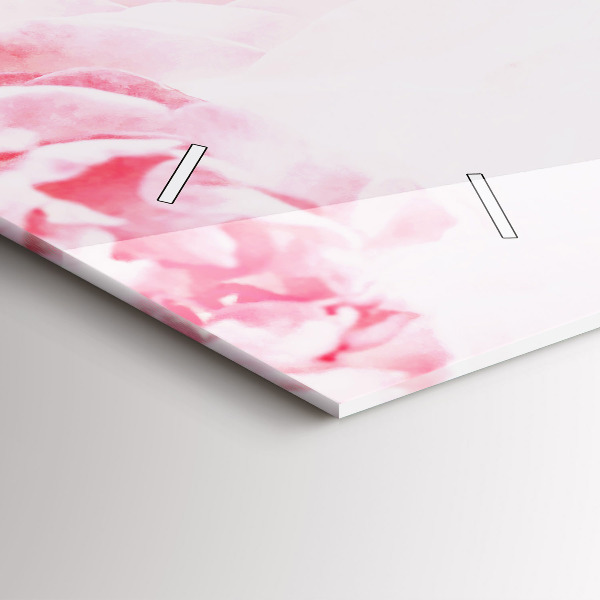 Horizontálne hodiny Kvitnúce kvety