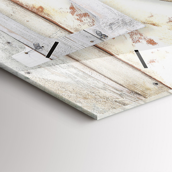 Horizontálne hodiny Nápis láska