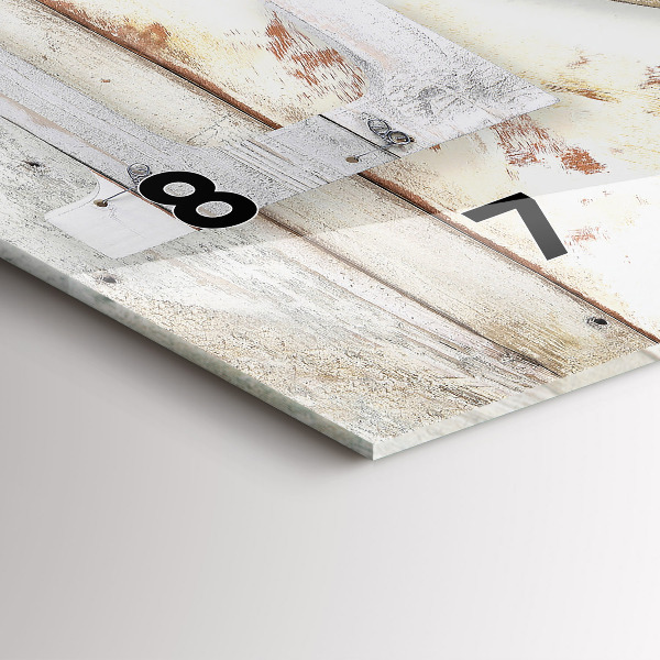 Horizontálne hodiny Nápis láska