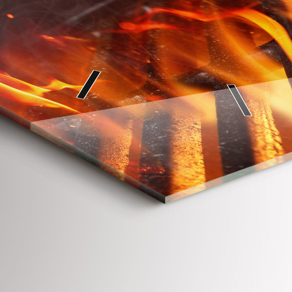 Horizontálne hodiny Gril