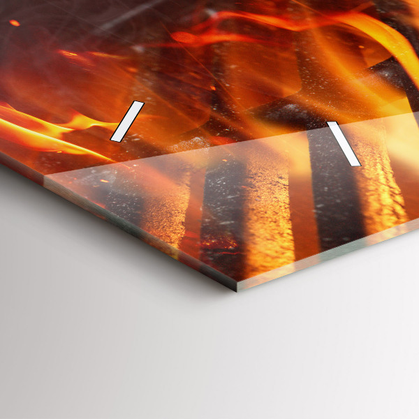 Horizontálne hodiny Gril