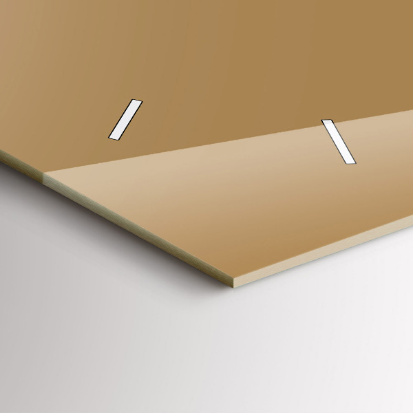 Horizontálne hodiny Tmavo béžová farba