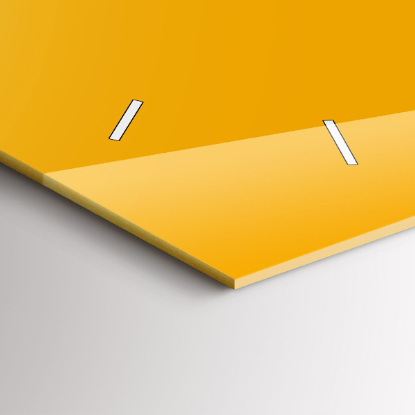 Horizontálne hodiny Farba: zlato-žltá