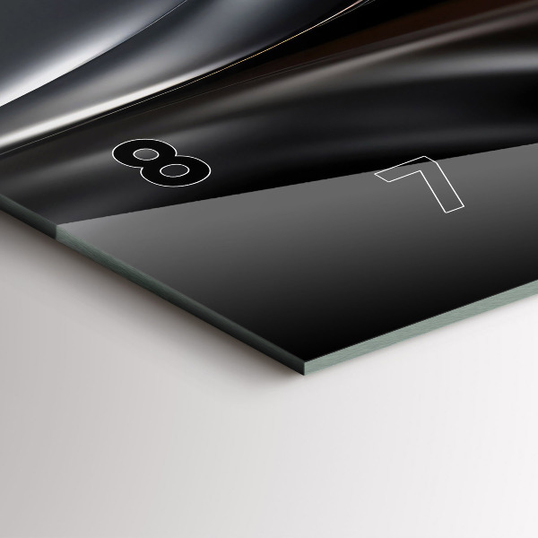 Horizontálne hodiny Abstrakcia